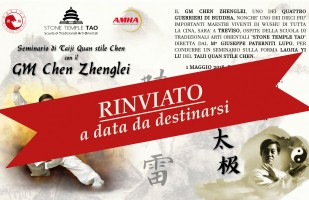 Seminario di Taiji Quan Stile Chen con il G.M. Chen Zhenglei