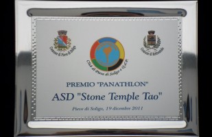 LA SCUOLA “STONE TEMPLE TAO” RICEVE IL PREMIO PANATHLON 2011