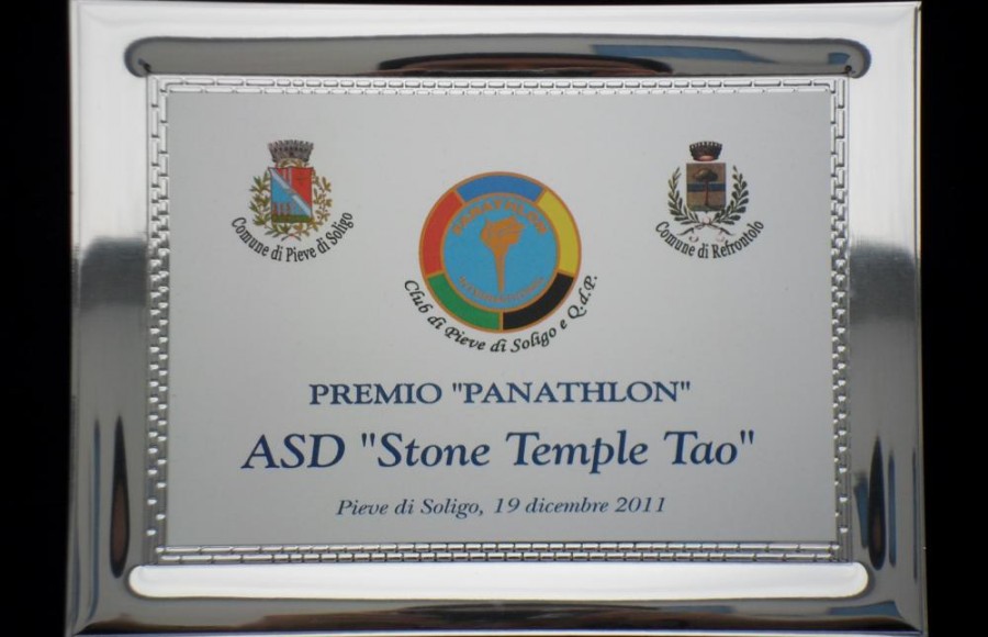 LA SCUOLA “STONE TEMPLE TAO” RICEVE IL PREMIO...